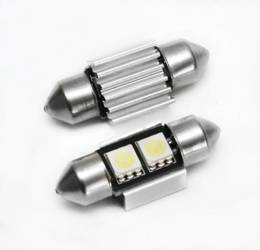 Auto LED žárovka C5W 2 SMD 5050 CAN BUS