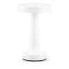 HJA14-BLANC | Lampe de table sans fil | Lampe de nuit tactile avec couleur de lumière réglable | Lumière USB
