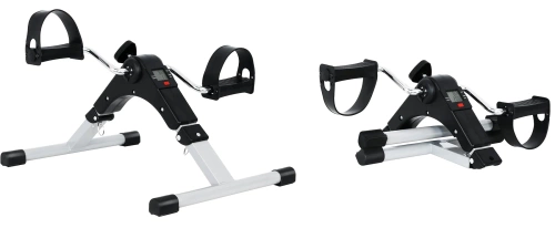 Mini hometrainer met verstelbare weerstand en LCD-teller | Opvouwbare revalidatiefiets voor armen en benen | Rotor | DH-301