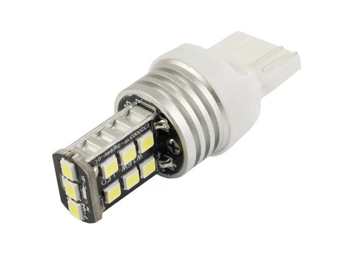 Auto LED žárovka T20 W21 / 5W 15 SMD 2835