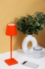 HJA28-ORANŽOVÁ-1 | Stolná lampa so vstavanou batériou | Nočná lampa citlivá na dotyk