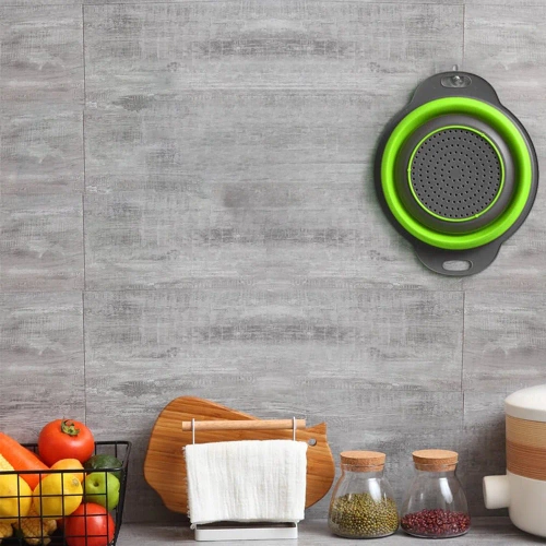 FDB-024 | Scolapasta da cucina pieghevole | Scolapasta da campeggio in silicone | Colapasta | Scolapiatti per frutta e verdura