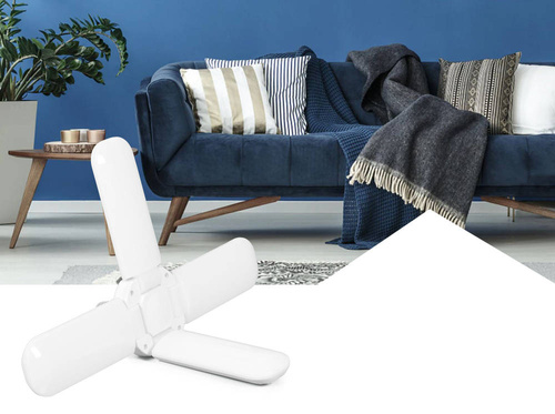 Z869-60W | Lampada a sospensione a LED - Lampadina E27 come un ventilatore