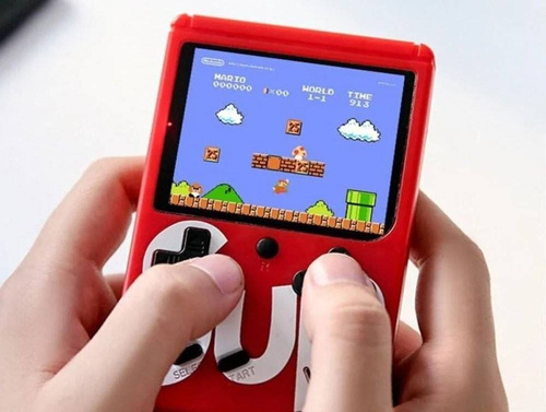 RS400-Single | Mini Mobile Console for Retro Games | 400 Games 3.0
