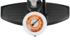 Fahrrad-Standpumpe mit Manometer und Adaptern für Presta, Schrader und Dunlop | Universelle Standpumpe | ZY-6138B