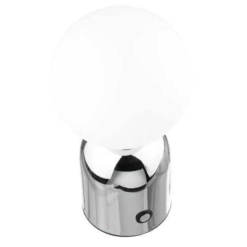 Elegant table lamp with adjustable color and light intensity | Touch-sensitive night lamp with built-in battery | YG-D031-SILVER