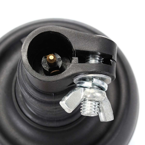 LED-03L-3-V2 | LED advarselslampe monteret på en stift | Hane | roterende lys