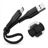 UC-020-TPC | Short USB - USB-C Quick Charge 3.0 cable | 30 cm | Data transfer, Android Auto