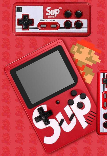 RS400-Doppio | Mini console di gioco portatile RETRO con pad | 400 giochi 3.0