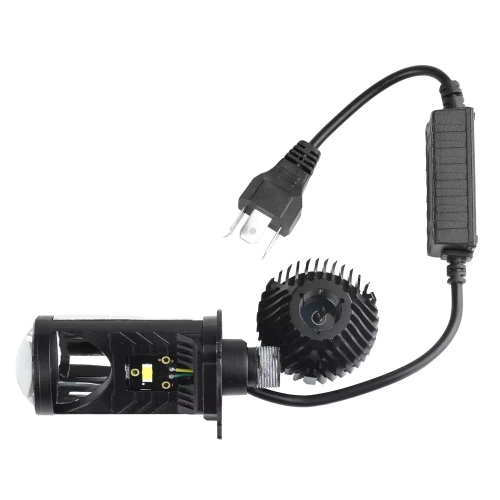 Y6D | Kit proiector H4 mini Bi-LED pentru lămpi fără lentile | 70W, 8000lm, 5500K, IP65