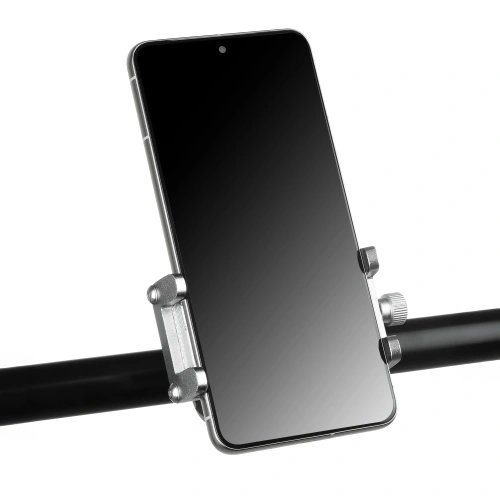 Fahrrad Handyhalterung | Aluminium Lenkerhalterung, universelle Smartphone Befestigung, stabile Fahrradhalterung | CNCD-673