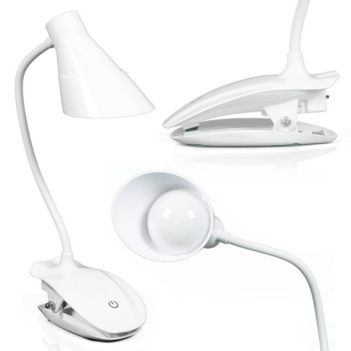 MT-303S LED schoolbureaulamp met tafelbladclip | Aanraakschakelaar