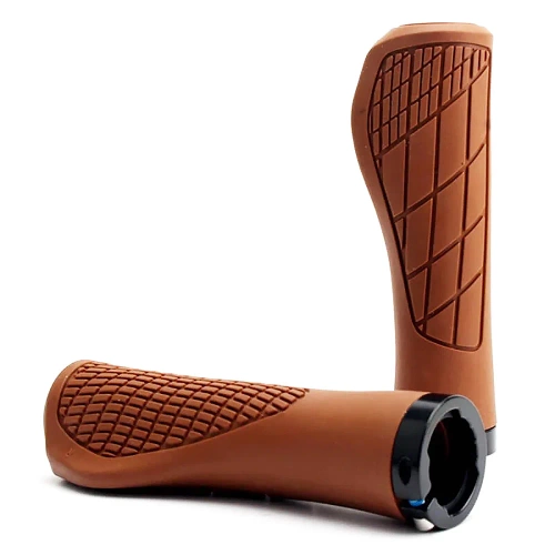 Fahrradgriffe ergonomisch | 22,2 mm | rutschfest, stoßdämpfend, komfortabel | FD187-BR