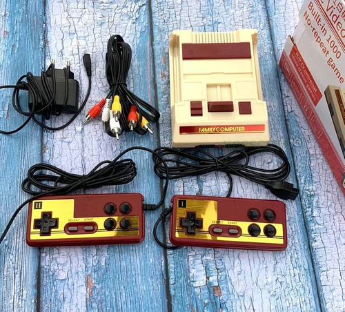 RS35 | FC Compact Vintage Retro Console | 132 8bitových her