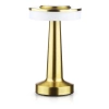 HJA14-GOUD | Draadloze tafellamp | Aanraakgevoelige nachtlamp met instelbare lichtkleur | USB-lampje