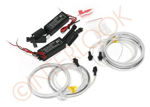 CCFL kit for BMW E46 sedan facelift before