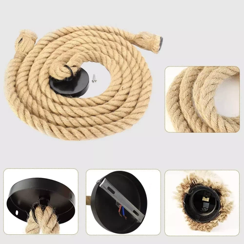 ZRT-R100-B | Candeeiro de teto suspenso | Sótão | Boho