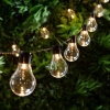 SDC-10LED-5M | LED solární girlanda, zahradní lampa | 10 LED žárovek | 5 metrů