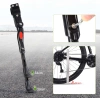 Aluminium bicycle stand | Adjustable side kickstand | Rear bicycle foot with fitting for 24-28 wheels | YYBC-125