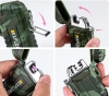 JL-F12-Green | Plasma lighter | Survival waterproof lighter | Lighter charged via USB