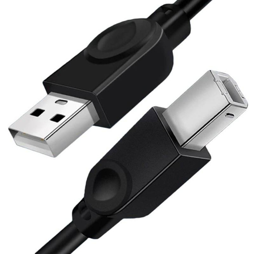 USB-Druckerkabel USB-A auf USB-B | 5 m | schwarz | UP-5-5M-Black