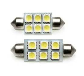 Bec LED auto C5W 6 SMD 5050