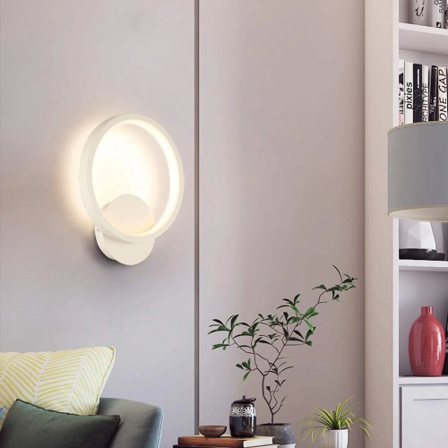 YG-W005-W | Round Wall Sconce | Minimalist Wall Lamp