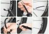 Multifunctional repair kit | Bike service tools in a convenient bag | Set of keys and patches for bike repair | ZUHE-AIO
