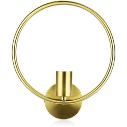 WLO-ND28-G | Gold E27 wall lamp 