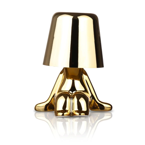 HJA23-H-GOLD | Modern table lamp with touch control | Night light with built-in battery