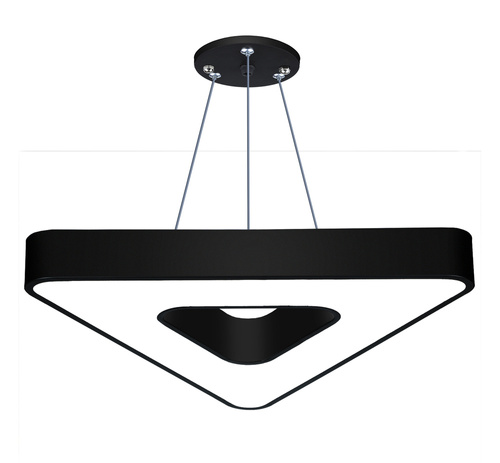 LPL-006 | LED hangende plafondlamp 36W | driehoekig | aluminium | CCD niet-knipperend | Φ60x6