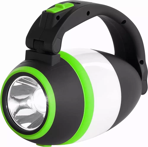 HWL-005 | Multifunkčná kempingová LED lampa, turistická baterka s funkciou fúkania | 3 režimy svietenia, 1500mAh