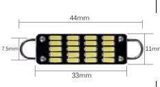 Auto LED-lamp RL4410 Starre Loop 20 SMD 4014 | voor auto&#39;s uit de VS