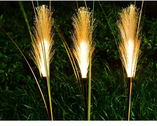 FLD-04-W | LED solární zahradní lampa Pampas Grass | 73 cm, 600 mAh