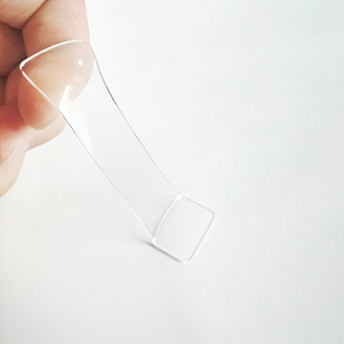 KZ-D58 | Set of 10 organizers for cables and wires | Clips with 3M nano adhesive tape | Transparent