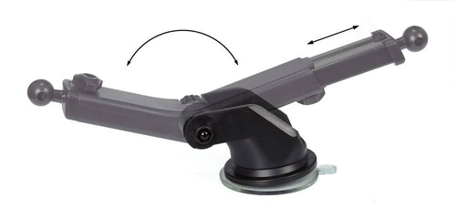 PSI- | Tripé com ventosa para vidro | Para um suporte para carro com cabeça móvel