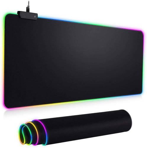 Mauspad | 80x30 cm | LED-RGB-Beleuchtung | 13 Beleuchtungsmodi | MP-001L