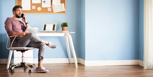 WXL-D50MM-5PCS | Rodas universais para cadeira de escritório | Conjunto de 5 rodízios para móveis | Rodízios para cadeira giratória