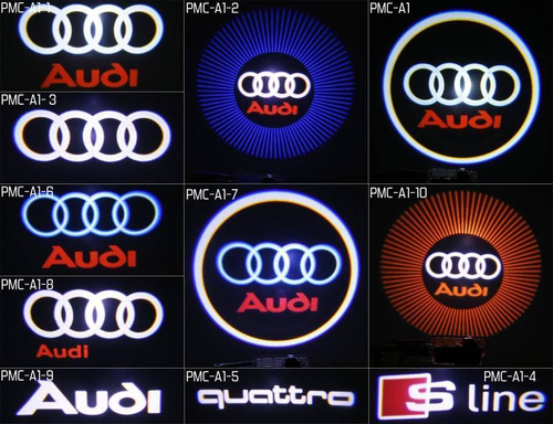 PMC-A1-10 Proiector LED LOGO dedicat Audi