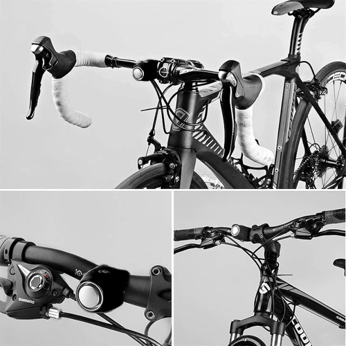 Timbre eléctrico para bicicleta de 120 dB | Bocina potente para bicicleta y motocicleta con 6 modos de sonido | GJLB-125