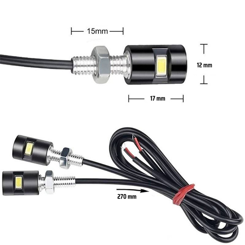 COB LED osvetlenie ŠPZ