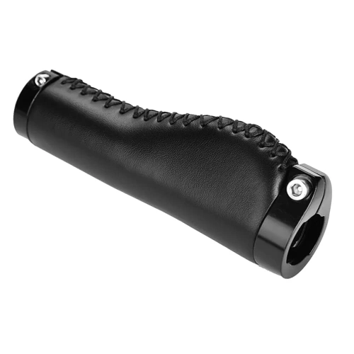 Puños ergonómicos para bicicleta | Puños de bicicleta de cuero PU con estilo | PUBT-G211A