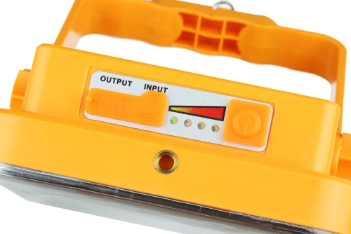 TGD-30W-AMARELO | Lâmpada solar de trabalho | Função Powerbank | LIDERADO