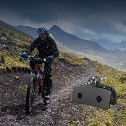 Polokovová brzdová obložení | Kotoučové brzdové destičky kompatibilní s M810 M640 M820 SHIMANO | TP-01E