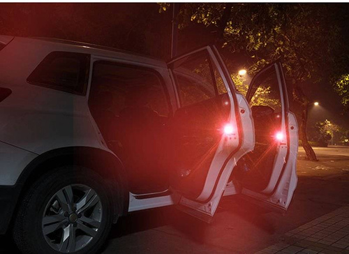 LED Door Warning Light - įspėjamieji žibintai automobilio durelėse - 2 vnt