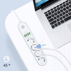 LH-4423 | Napájacia lišta 4 zásuvky + 4 USB | 1,8M predlžovací kábel