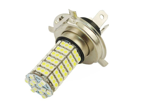 Autó LED izzó H4 120 SMD 1210