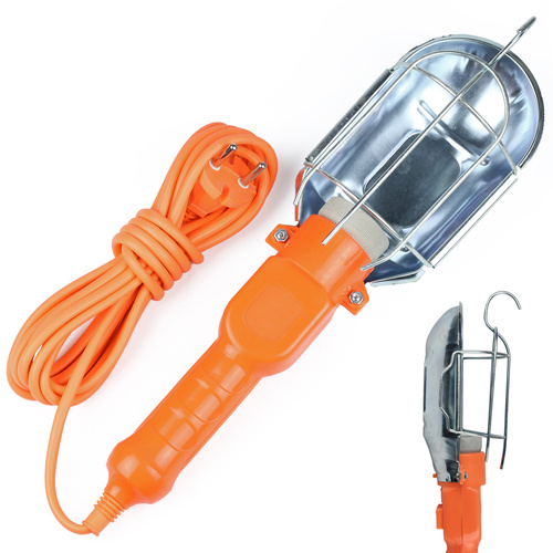 W26 | Werkplaatslamp voor een E27 60W lamp met een 3,5M kabel