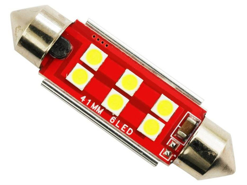 Bec LED auto C5W 6 SMD 3535 CAN BUS