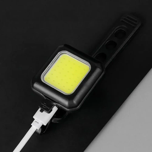 Lumină față bicicletă LED COB | Lumini puternice pentru biciclete | USB YQ-999